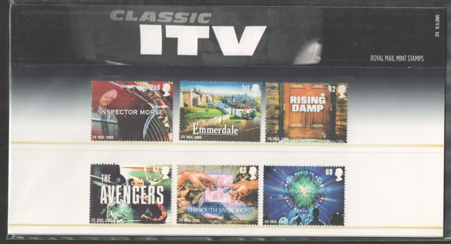 (image for) 2005 Classic ITV Royal Mail Presentation Pack 375 - Click Image to Close